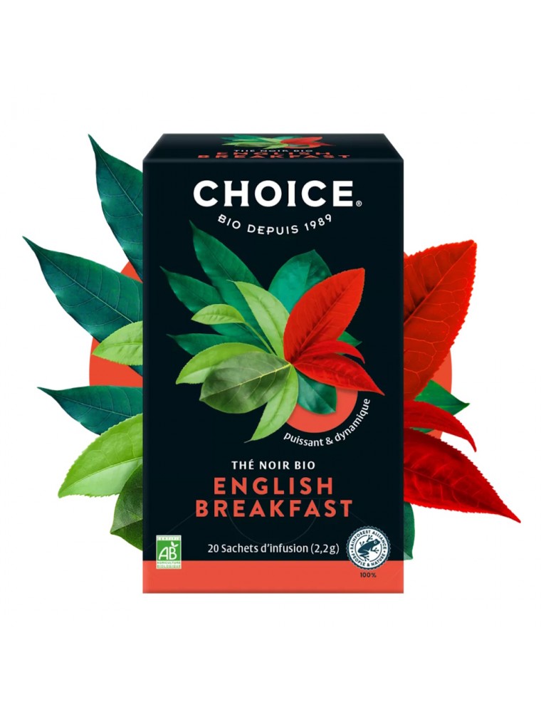 Image principale de la modale pour English Breakfast Bio - Thé Noir 17 sachets - Choice