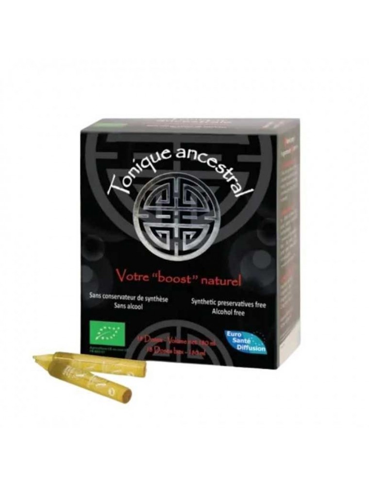 Image principale de la modale pour Tonique Ancestral Bio - Tonus et Vitalité 18 Doses - Phytofrance
