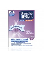 Image de Bandelettes Nasales Sensitive - Respiration et Ronflements Taille Moyenne 10 Bandelettes - Breathe Right depuis Autres formes galéniques - Découvrez notre sélection de produits naturels