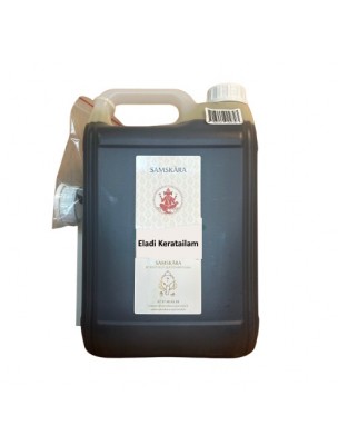 Image de Eladi Keratailam - Huile Ayurvédique 5 Litres - Samskara depuis Achetez les produits Samskara à l'herboristerie Louis
