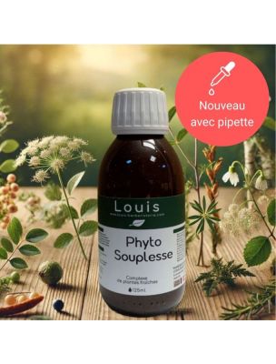 Image de Phyto Souplesse Bio - Teinture mère de plantes 125 ml depuis Louis - Du Huo Ji Sheng Tang - Articulations 100 gélules