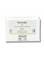 Image de Savon Alep Bio - Savon Sans Huiles Essentielles 100g - Karandja depuis Savons naturels et bio pour prendre soin de votre peau - Phyto&Herb