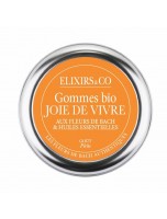 Image de Gommes Joie de Vivre Bio aux Fleurs de Bach 45 g - Elixirs and Co depuis Achat de Gommes et Pastilles de Phytothérapie en ligne | Herboristerie