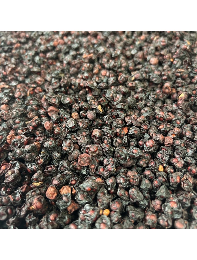 Image principale de la modale pour Baie aux Cinq Saveurs (Wu Wei Zi) - Fruit 100g - Tisane de Schisandra chinensis