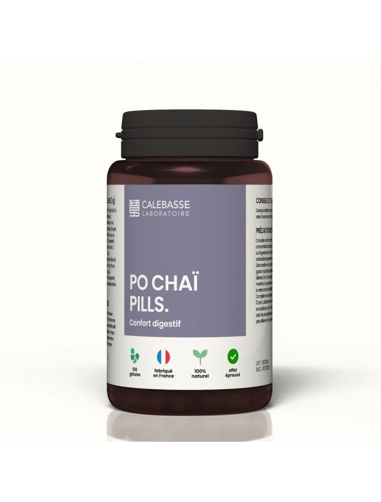 Image principale de la modale pour Po Chaï Pills - Confort Digestif 100 gélules - Calebasse