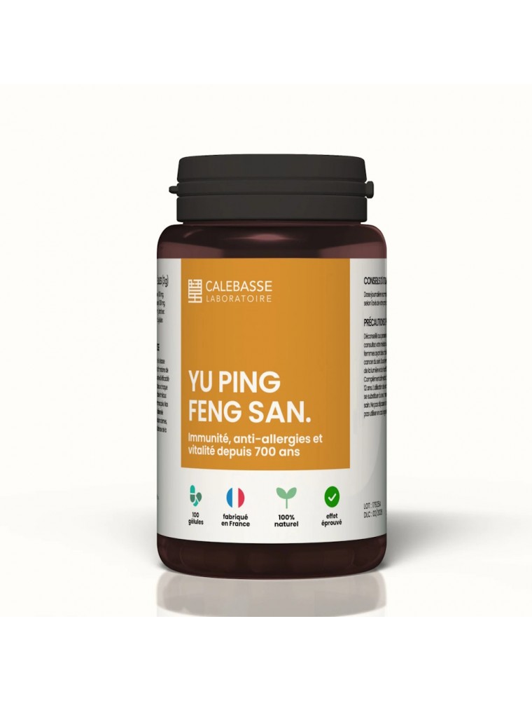 Image principale de la modale pour Yu Ping Feng San - Immunité et Tonus 100 gélules - Calebasse