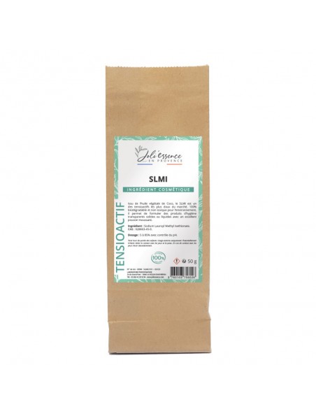 Achetez Tensioactif SLMI - Actif Cosmétique 50 g - Joli'Essence en Provence à l'herboristerie Louis Image principale de Tensioactif SLMI - Actif Cosmétique 50 g - Joli'Essence en Provence