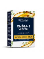 Image de Oméga-3 1500mg - Cerveau, Vision et Coeur 60 capsules  - Dietaroma depuis Acides gras naturels pour une santé optimale