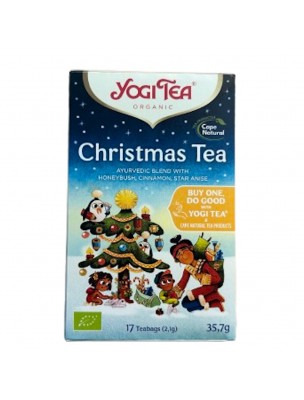 Image de Christmas Tea Bio - Rooibos de Noël 17 sachets - Yogi Tea depuis louis-herboristerie
