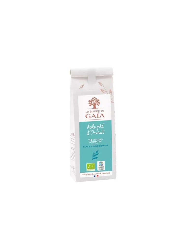 Image principale de la modale pour Volupté d'Orient Bio - Thé Wulong Parfumé 70 g - Les Jardins de Gaïa