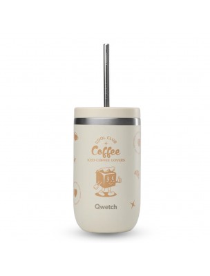 Image de Cold Cup Isotherme Cool Club Sable - Hydratation 470 ml - Qwetch depuis Qwetch