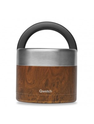Image 76259 supplémentaire pour Boîte Repas Poignée Isotherme - Wood 850ml - Qwetch
