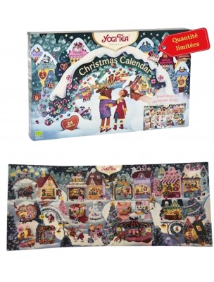 Image de Calendrier de l'Avent Bio - Infusions Ayurvédiques 24 sachets - Yogi Tea depuis Achetez les produits Yogi Tea à l'herboristerie Louis