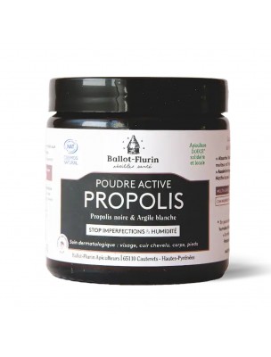 Image de Poudre de Propolis Active Bio - Soin du Visage et du Corps 60g - Ballot-Flurin depuis Achetez les produits Ballot-Flurin à l'herboristerie Louis (2)