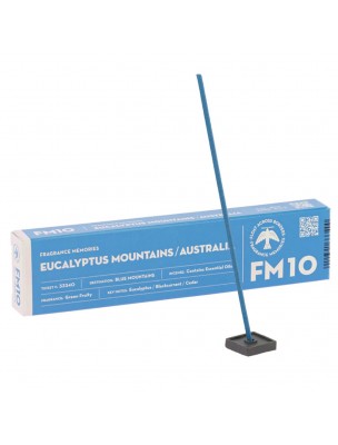 Image de Eucalyptus Mountains (Australia) - Encens Japonnais 15 Bâtonnets Fragrance Memories depuis Tierra Zen
