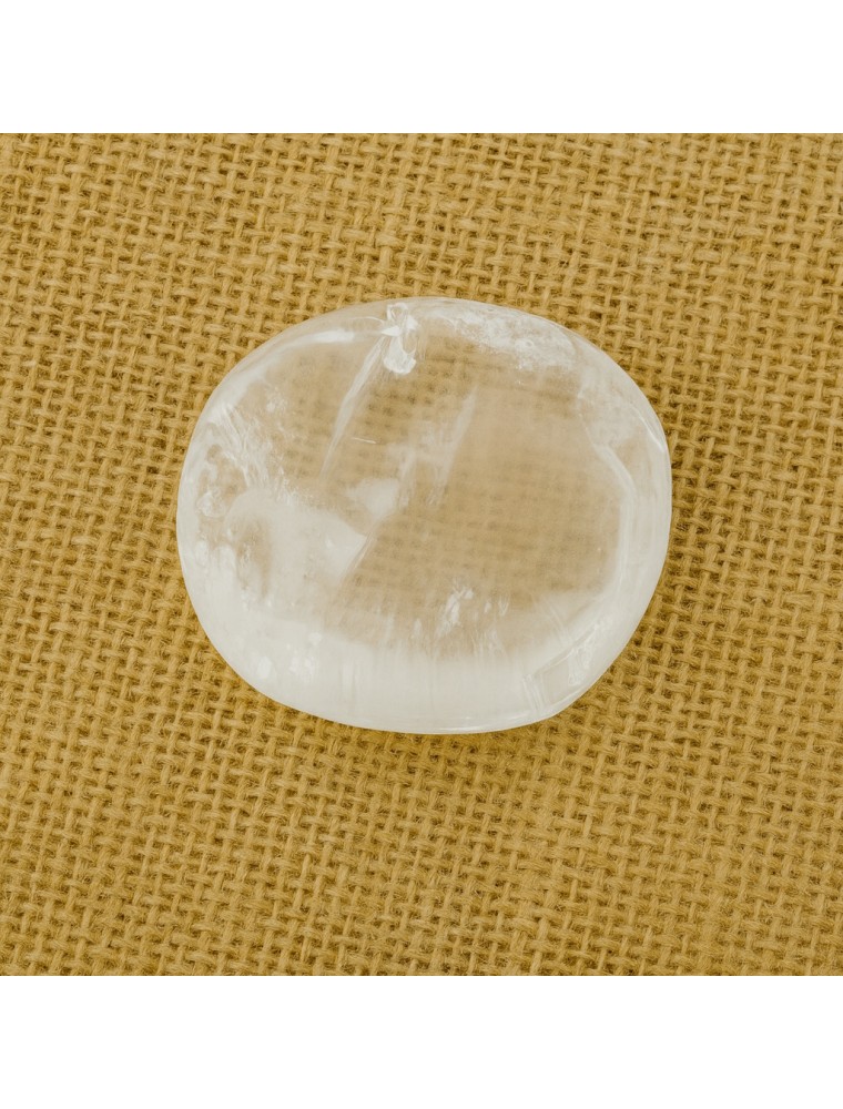 Image principale de la modale pour Pierre Plate - Cristal de Roche - 30 à 50 mm