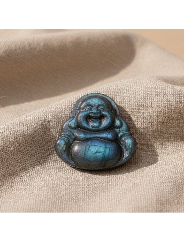 Image principale de la modale pour Bouddha - Labradorite - 35 mm