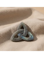 Image de Triquetra - Labradorite - 60 mm depuis Achetez vos Pierres travaillées – Pierres polies, taillées & formes pour lithothérapie