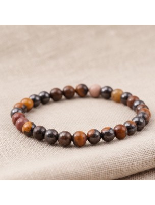 Image 76655 supplémentaire pour Bracelet Boule - Oeil de Fer - 06 mm