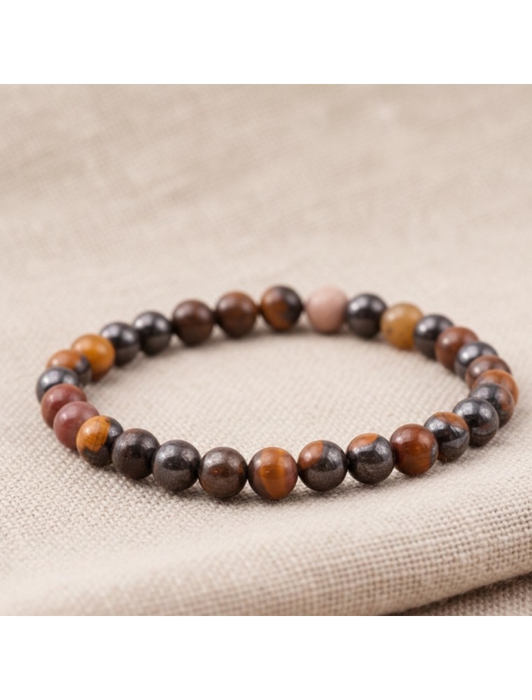 Image principale de la modale pour Bracelet Boule - Oeil de Fer - 06 mm