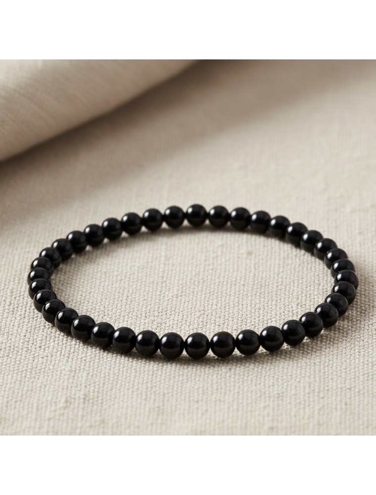 Image principale de la modale pour Bracelet Boule - Tourmaline - 04 mm