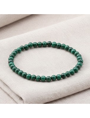 Image 76668 supplémentaire pour Bracelet Boule - Malachite - 04 mm
