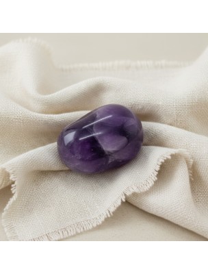 Image de Pierre Roulée - Améthyste - 20 à 30 mm depuis Louis - Runes Améthyste 25 runes