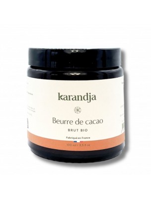 Image de Beurre de Cacao Brut Bio - Soin de la Peau et des Cheveux 100 ml - Karandja depuis Achetez les produits Karandja à l'herboristerie Louis
