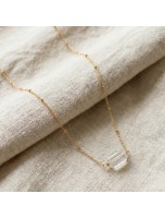 Image de Collier - Cristal de Roche - 40 à 45 cm depuis Achetez vos pierres et toute la Lithothérapie ici – Pierres naturelles et bijoux authentiques (2)