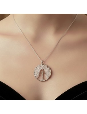Image de Pendentif Arbre de Vie - Cristal de Roche - 40 mm depuis Achetez Druse Cristal de Roche Louis 100-300g