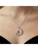 Image de Pendentif Arbre de Vie - Cristal de Roche - 40 mm depuis Achetez vos pierres et toute la Lithothérapie ici – Pierres naturelles et bijoux authentiques (2)