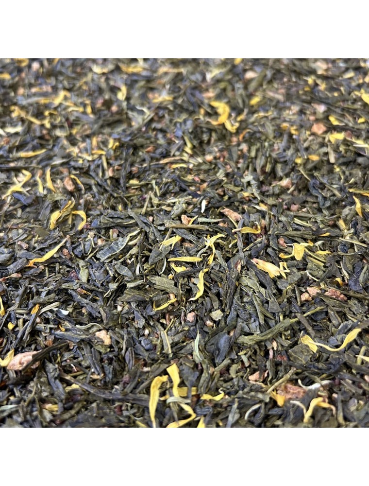 Image principale de la modale pour Sarrasin Zesté Bio - Thé Vert Parfumé de Chine 100g