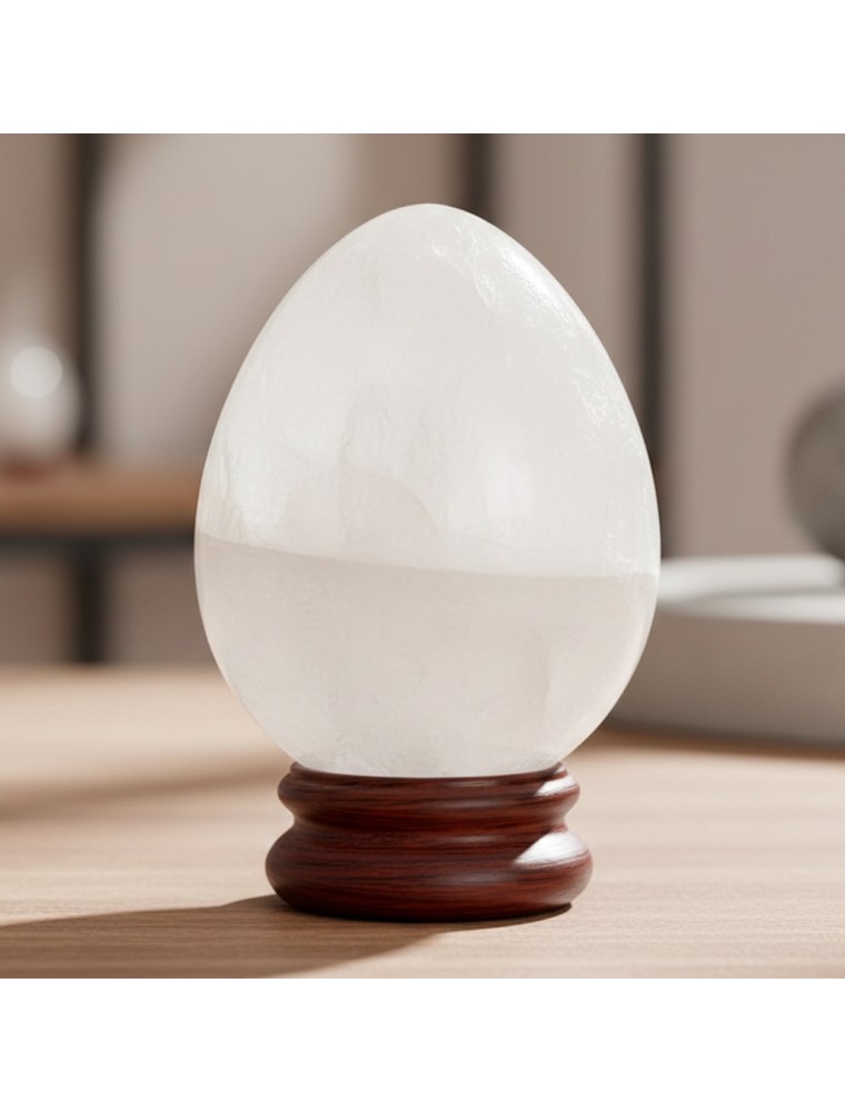 Image principale de la modale pour Oeuf - Sélénite - 60 à 70 mm