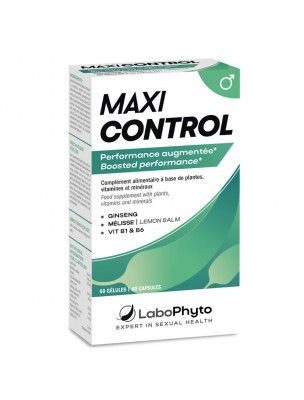 Image de Maxi Control - Endurance et performance masculine naturelle 60 gélules - LaboPhyto depuis louis-herboristerie