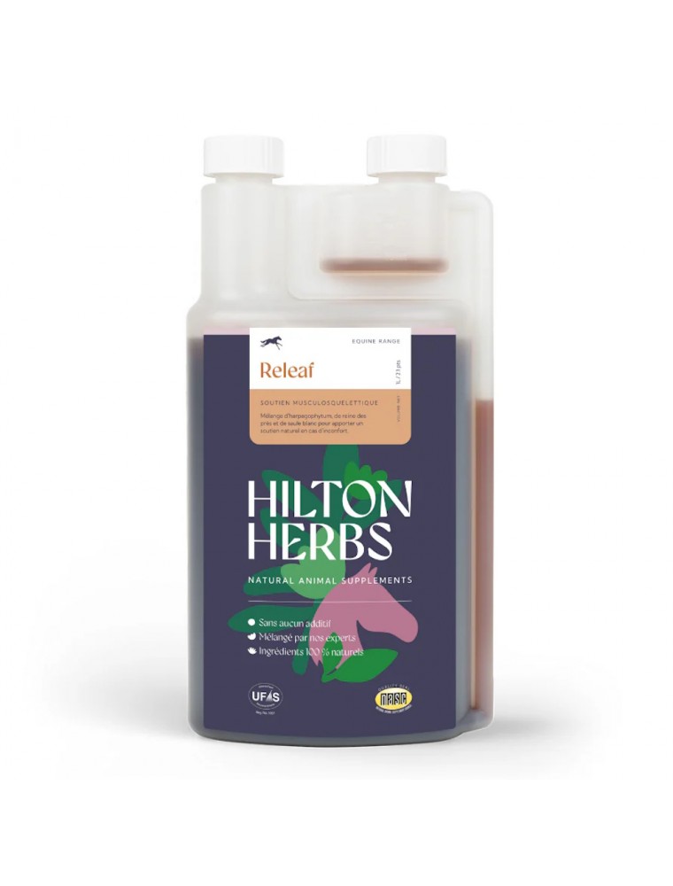 Image principale de la modale pour Releaf - Articulation et Mobilité des chevaux 1 Litre - Hilton Herbs