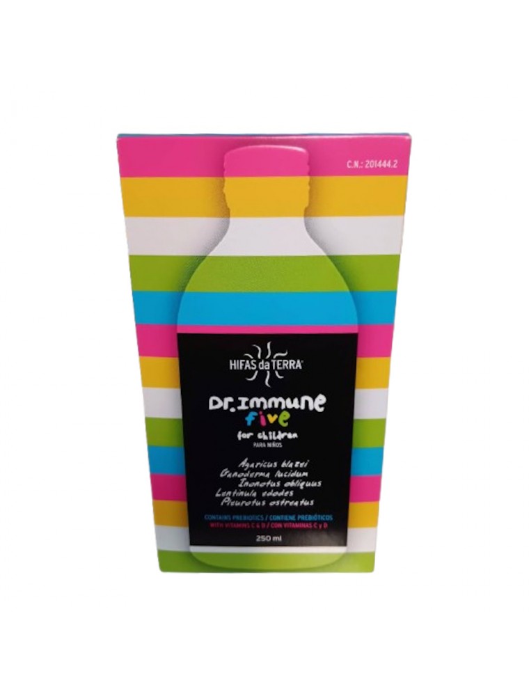 Image principale de la modale pour Dr Immun Five - Immunité des Enfants 250 ml - Hifas Da Terra