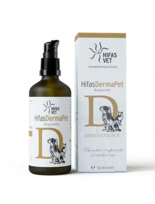 Image de Hifas Derma Pet - Soin Hydratant pour les Chiens et les Chats 50 ml - Hifas Da Terra depuis Achetez les produits Hifas da Terra à l'herboristerie Louis