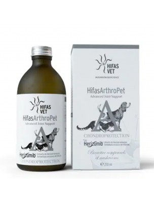 Image de Hifas Arthro Pet - Articulations des Chiens et les Chats 250 ml - Hifas Da Terra depuis Achetez les produits Hifas da Terra à l'herboristerie Louis