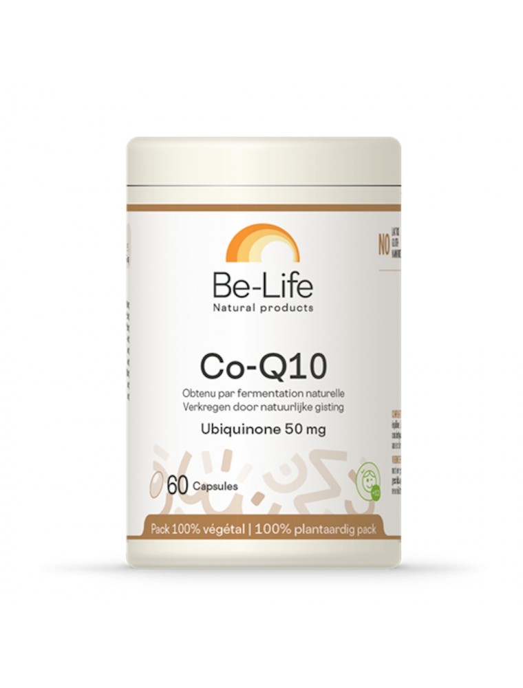 Image principale de la modale pour Co-Q10 - Ubiquinol 50 mg 60 capsules - Be-Life