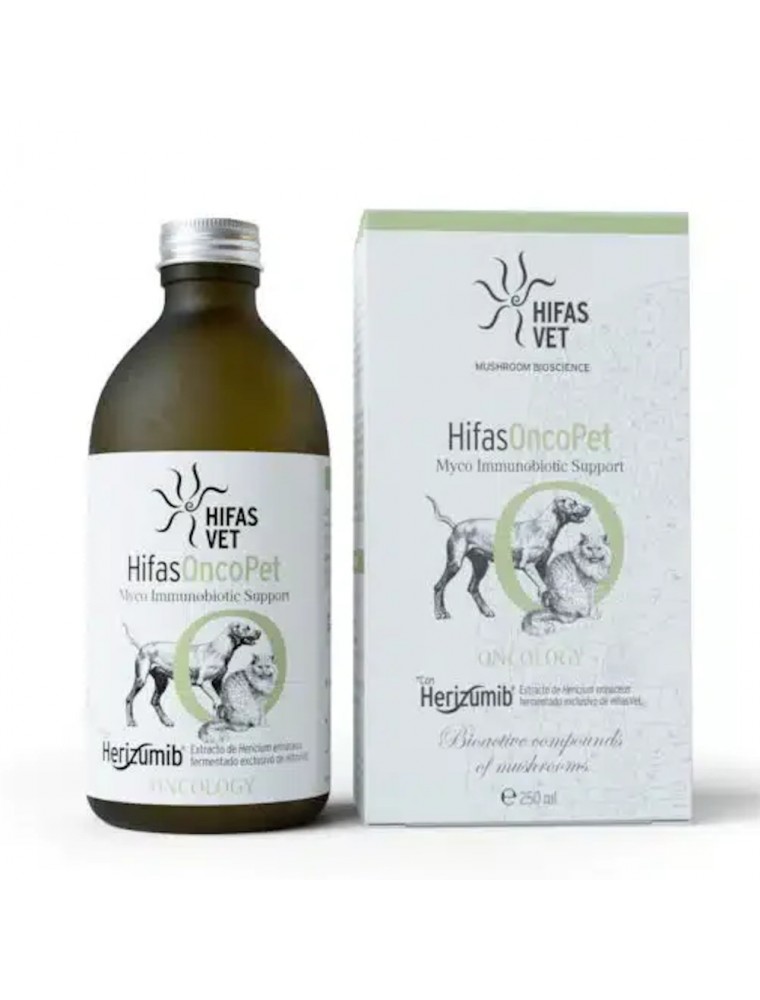 Image principale de la modale pour Hifas Onco Pet - Défenses Naturelles des Chiens et les Chats 250 ml - Hifas Da Terra