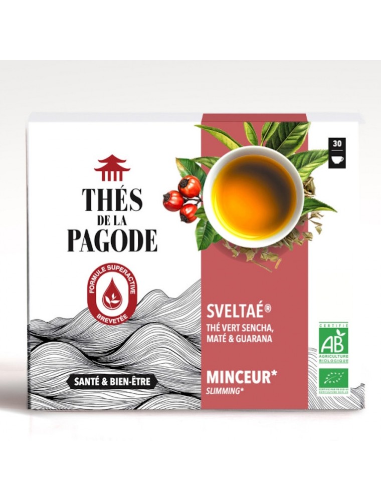 Image principale de la modale pour Sveltaé Bio - Minceur 30 Infusettes - Thés de la Pagode