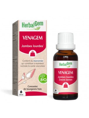 Image de VenaGEM GC17 Bio - Circulation veineuse 30 ml - Herbalgem depuis louis-herboristerie