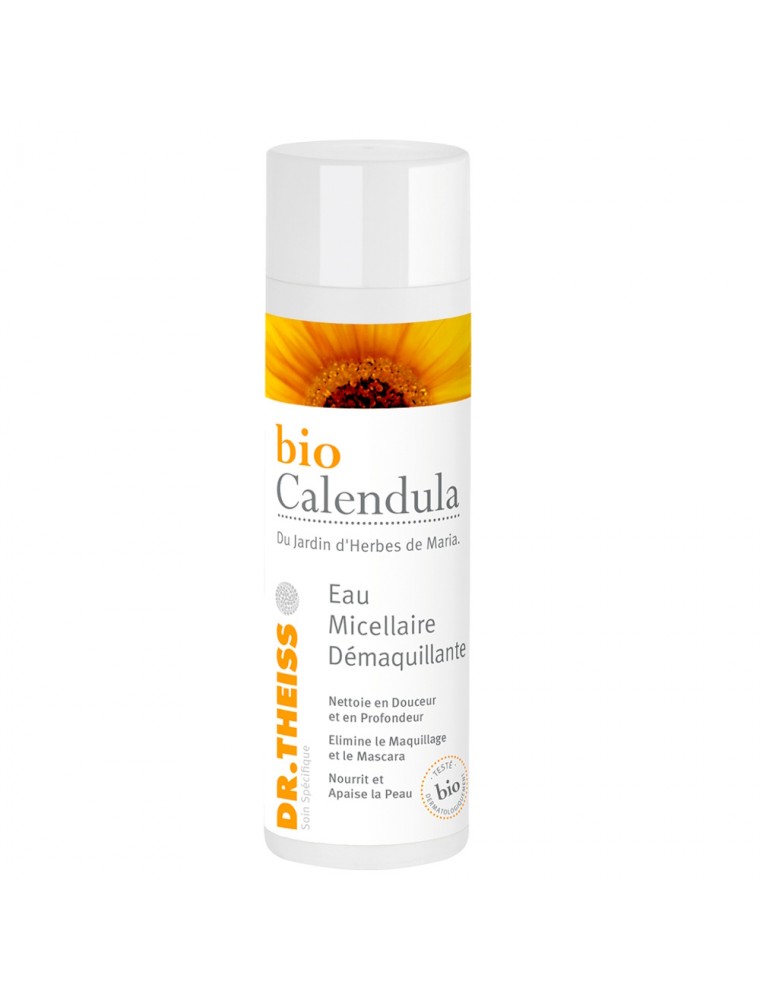 Image principale de la modale pour Bio Calendula Eau Micellaire Démaquillante - Soin de la Peau 200 ml - Dr Theiss
