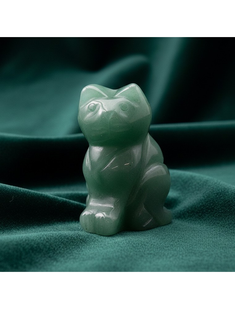 Image principale de la modale pour Chat - Aventurine - 50 mm
