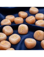 Image de Runes - Pierre de Lune - 25 runes depuis Achetez vos Pierres travaillées – Pierres polies, taillées & formes pour lithothérapie