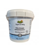 Image de Pâte d'Argile Verte et Menthe des Champs - Récupération Sportive 1 kg - Argile du Velay depuis Pâtes et pains d'argile prêts à l'emploi - Produits de phytothérapie et herboristerie
