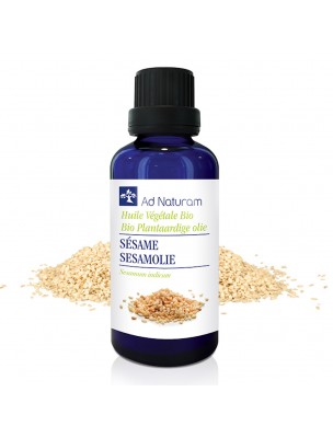 https://www.louis-herboristerie.com/77351-home_default/sesame-bio-huile-vegetale-de-sesamum-indicum-50-ml-ad-naturam.jpg Image 77351 supplémentaire pour Sésame Bio - Huile Végétale de Sesamum indicum 50 ml - Ad Naturam