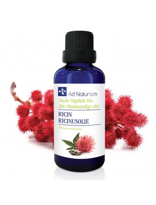 Image 77353 supplémentaire pour Ricin Bio - Huile Végétale de Ricinus communis L. 50 ml - Ad Naturam