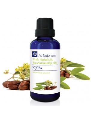 Image de Jojoba Bio - Huile Végétale de Simmondsia chinensis 50 ml - Ad Naturam depuis PrestaBlog