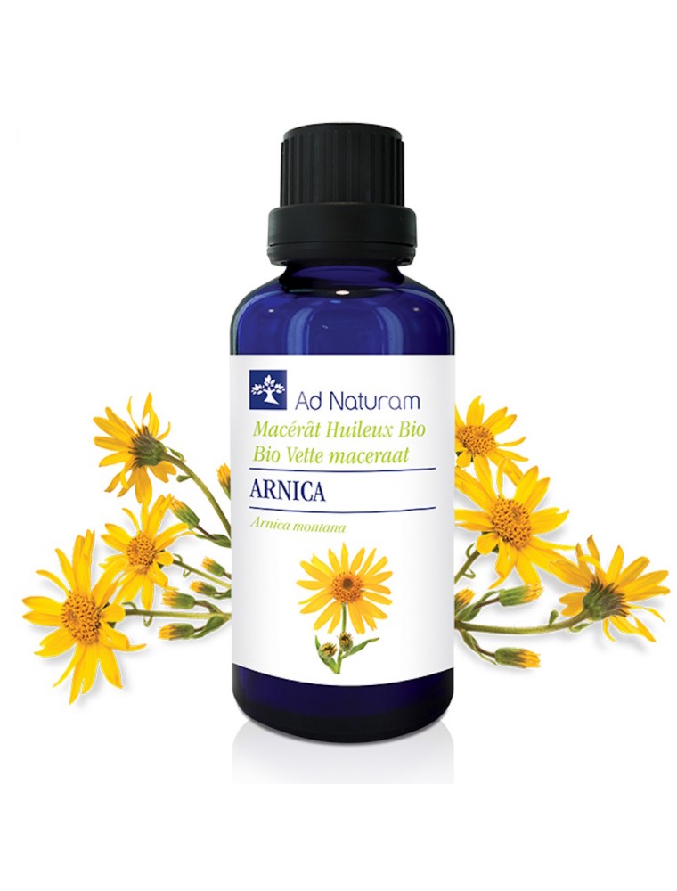 Image principale de la modale pour Arnica Bio - Macérât Huileux d'Arnica montana 50 ml - Ad Naturam